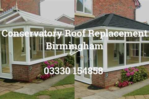 New Conservatory Roof Birmingham Lightweight Solid Conservatory Roofing Replacement System