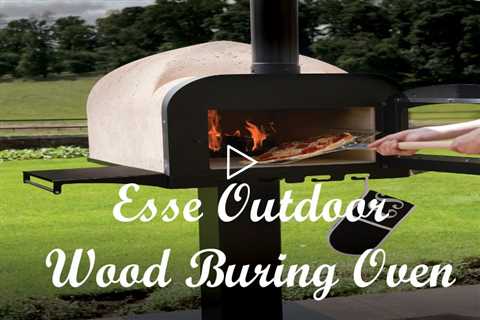 Esse Fire Stone Outdoor Wood Fired Pizza Oven Kit UK - Homemade Wood Burning Outside Stove