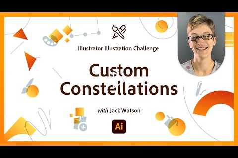 Create Your Own Constellation | Illustrator Illustration Challenge