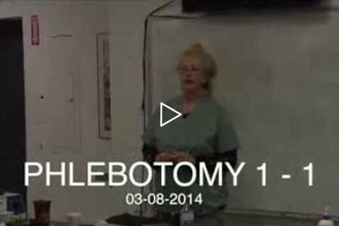 Day 1 of Phlebotomy at Phlebotomy Career Training