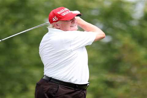 Trump defended hosting the Saudi-backed LIV golf tournament by saying ''We have human rights..