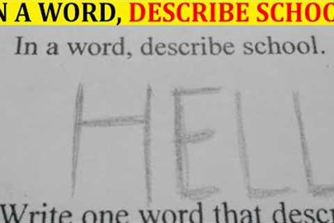 The Sassiest And Funniest Test Answers That Deserve An A+ For Humor (Part 5) 😂