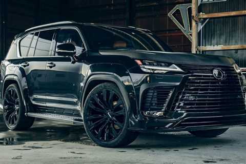 Liberty Walk Gives The New Lexus LX 600 A Mean Makeover