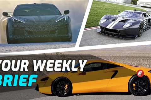 McLaren Artura Driven, Ford GT40 Tribute, And 2024 Corvette E-Ray Goes Drifting: Your Weekly Brief