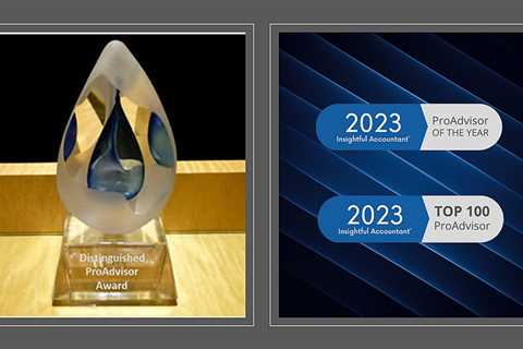 Two New Top 100 ProAdvisor Categorical Awards Being Added for 2023