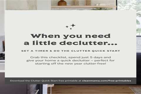 Join Me for the Free Declutter Quick Start!