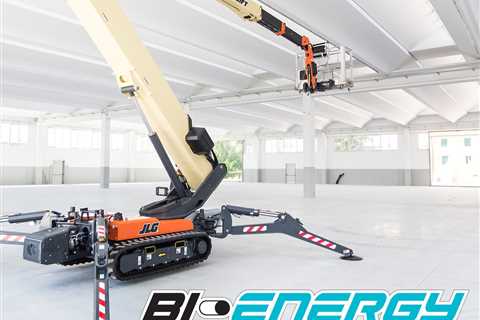 Pick Your Power Source on New JLG Compact Crawler Boom Lifts