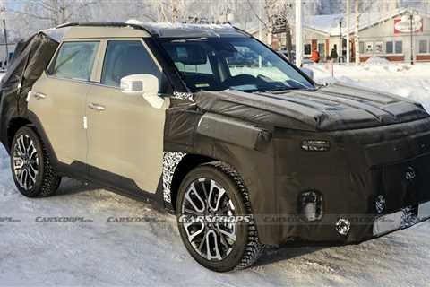 SsangYong Torres Spied With A Fully Electric Powertrain