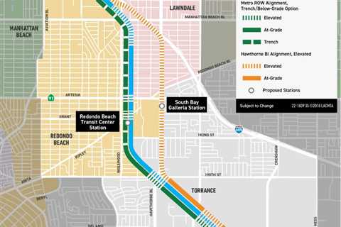 Draft Environmental Impact Report (EIR) available for C Line (Green) Extension to Torrance