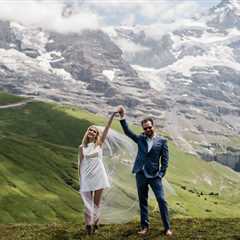 Modern and Romantic Switzerland Elopement