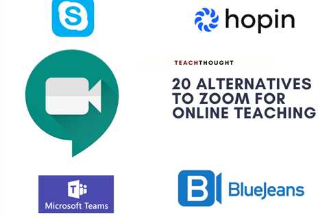 20 Alternatives To Zoom For Online Teaching [Updated]