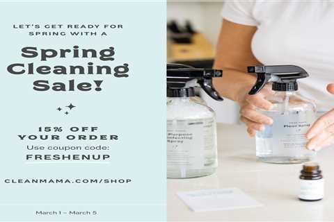 It’s a Spring Cleaning Sale & announcing the brand-new Spring Cleaning Guide!
