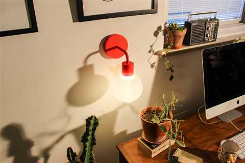 This Viral, Renter-Friendly Wall Light Installs in Mere Seconds
