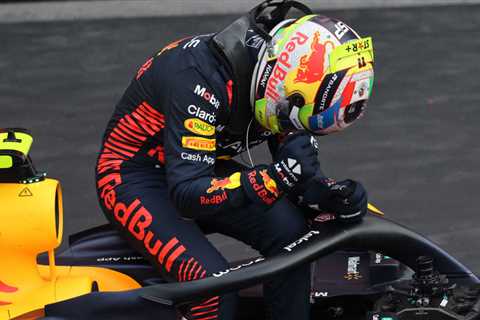 Sergio Pérez beats Max Verstappen to win Azerbaijan Grand Prix