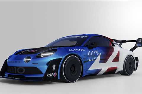 Pikes Peak-bound Alpine A110 unveiled with nearly 500 horsepower