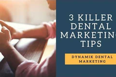 Dental Marketing Tips 2018 - Facebook Ads, Adwords, SEO