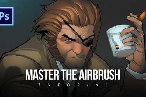 Airbrushing for Beginners in Photoshop: Digital art for Beginners
