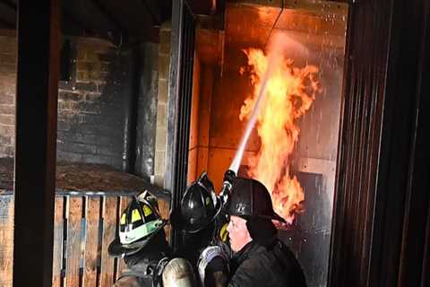 What Equipment Does the Suffolk County Fire Department Use to Fight Fires?
