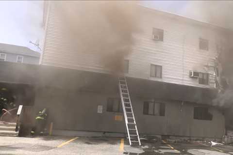 Video: 3-alarm fire in Massachusetts