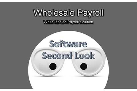 A Second Look at Wholesale Payroll