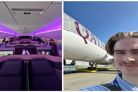 I toured Qatar Airways' luxurious Airbus A350 complete with the 'world's best business class' and..