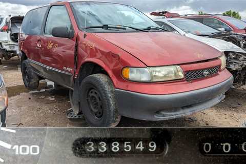 Junkyard Gem: 1996 Nissan Quest XE with 338,549 miles