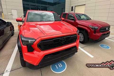 2024 Toyota Tacoma TRD Off-Road spotted by forum users