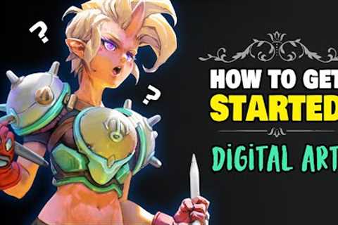 THE BEGINNER''S GUIDE TO DIGITAL ART (from an art teacher)