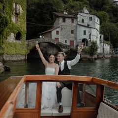 This Lake Como Elopement Started With Rain Showers and Ended With Rainbows