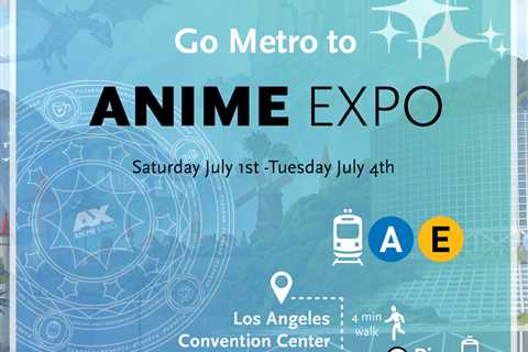 Go Metro to Anime Expo at LA Convention Center July 1-4