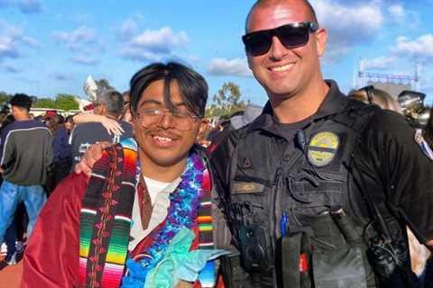 Homeless 12-year-old finds hope, success after encounter with San Diego officer