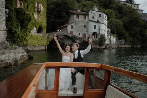 This Lake Como Elopement Started With Rain Showers and Ended With Rainbows