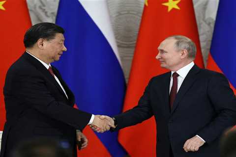 'Neutral' China is supplying Putin's forces with helicopters, drones, and crucial raw materials,..