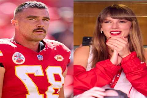 Sales of Travis Kelce merchandise soared fivefold after Taylor Swift stopped by to watch one of his ..