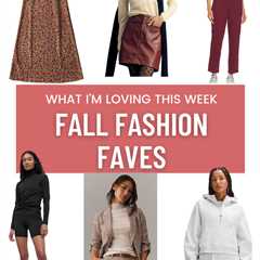 This week’s fashion faves 9.28
