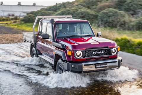Toyota's beefy Land Cruiser 70 Series reintroduced in Japan