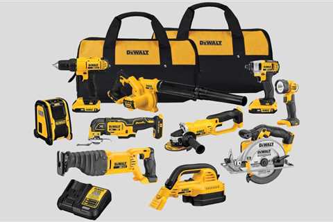 Save $137 on this DeWalt 20V MAX 10-tool combo kit with this Amazon deal