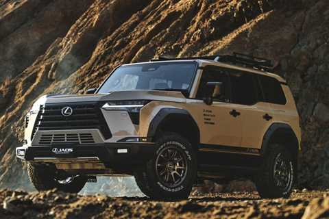 Lexus GX 550 Overtrail Concept is what the retail Overtrail trim should be