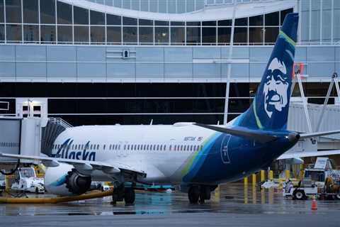 Alaska Airlines is reviewing Boeing's quality control after a 'candid' meeting with its CEO about..
