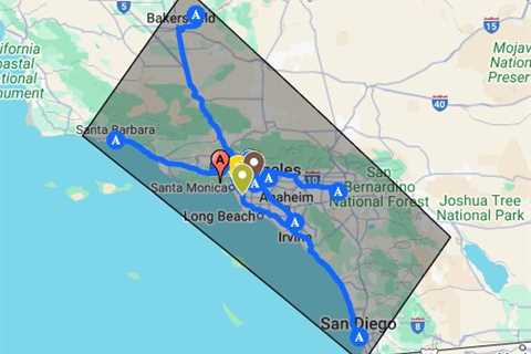 Security Los Angeles, CA - Google My Maps