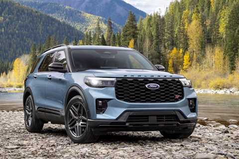 2025 Ford Explorer debuts with fresh face, new tech and simplified lineup
