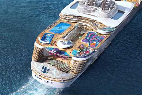 The world's largest cruise ship just launched, and Royal Caribbean's next giant vessel is only..