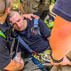 Photo of injured R.I. firefighter highlights brotherhood