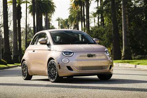 2024 Fiat 500e adds special models for fans of rose gold and sweet tunes