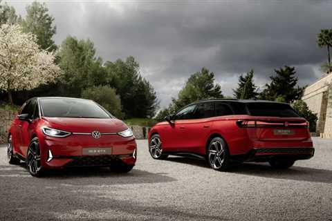 VW ID.3 GTX and ID.7 GTX Tourer debut as a hot hatch and wagon for Europe