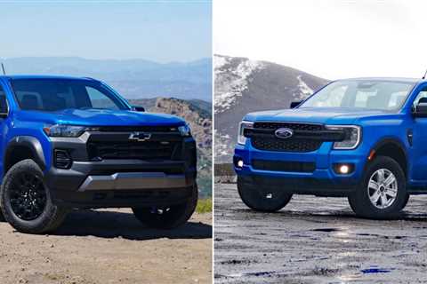 Ford Ranger vs Chevy Colorado: 2024 Comparison