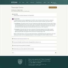 Steno Launches Transcript Genius, Aiming To ‘Revolutionize How Attorneys Interact With..