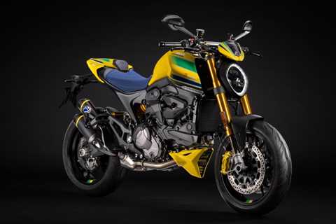 Ducati Monster Senna another celebration of Ducati fan Ayrton Senna