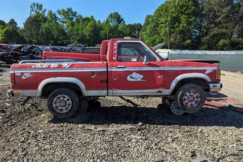 Junkyard Gem: 1989 Ford Ranger Just Do It Edition