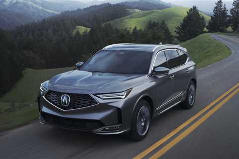 2025 Acura MDX prices rise thanks to new tech and audio